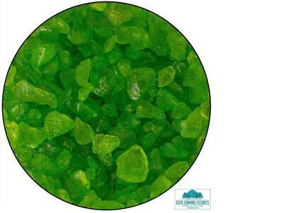 Glass Shards 4-10 mm green