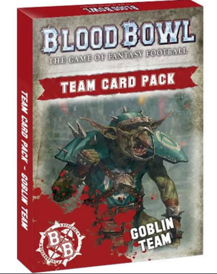 BLOOD BOWL: GOBLIN TEAM CARDS ENG