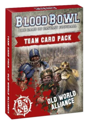 BLOOD BOWL: OLD WORLD ALLIANCE TEAM CARDS ENG