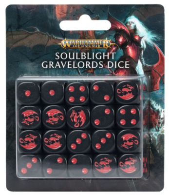 AGE OF SIGMAR:SOULBLIGHT GRAVELORDS DICE
