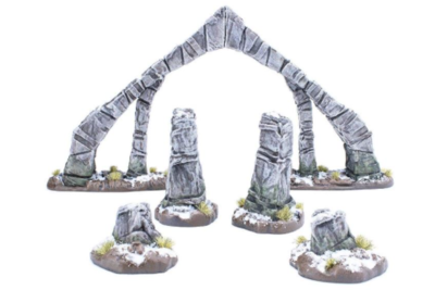 Elder Scrolls: Call to Arms - Nord Tomb Arches Terrain set
