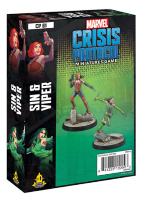 Marvel Crisis Protocol: Sin & Viper Character Pack - EN