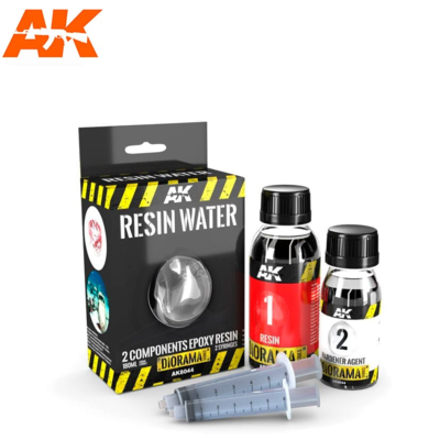 RESIN WATER 2-COMPONENTS EPOXY RESIN - 180ml
