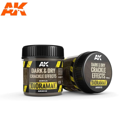 DARK & DRY CRACKLE EFFECTS - 100ml (Acrylic)
