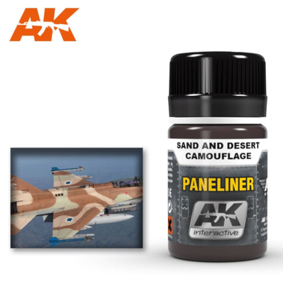 Paneliner for sand and desert camouflage 35ml