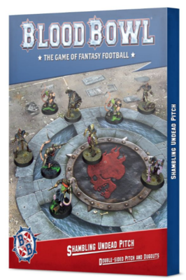 BLOOD BOWL SHAMBLING UNDEAD PITCH & DUGOUTS