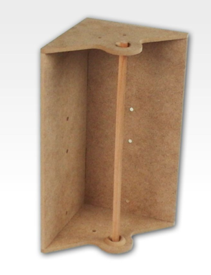 OM08b - Corner Paper Towel Module