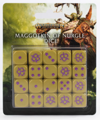MAGGOTKIN OF NURGLE DICE