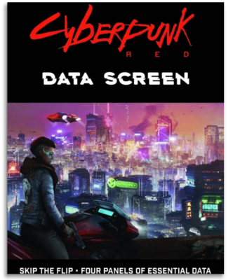 Cyberpunk Red Data Screen - EN