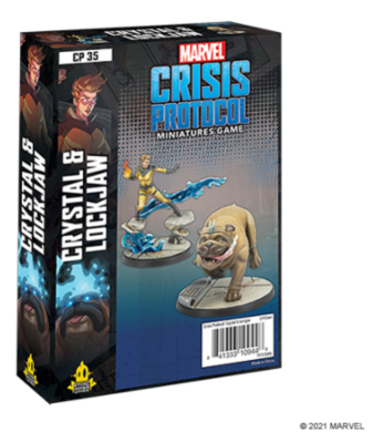 Marvel: Crisis Protocol Miniatures Game: Crystal & Lockjaw