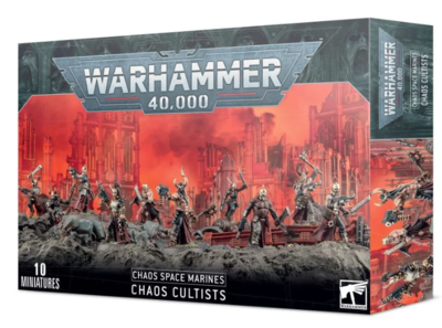 CHAOS SPACE MARINES: CHAOS CULTISTS
