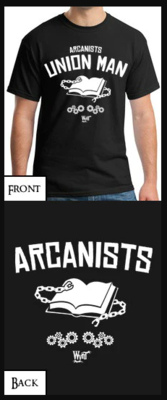 Arcanist T-Shirt - L / Black