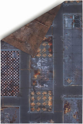 -20% 6'x4' Double Sided G-Mat: Quarantine Zone and Fallout Zone