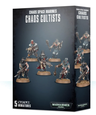 ETB: CHAOS SPACE MARINES CHAOS CULTISTS