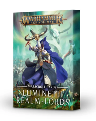 WARSCROLL CARDS: LUMINETH REALM-LORDS (ENG)