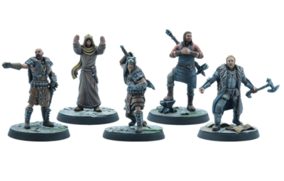 Elder Scrolls: Call to Arms - Stormcloak Chieftains Exp (Resin).
