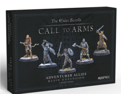 Elder Scrolls: Call to Arms - Adventurer Allies (Resin).