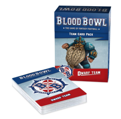 BLOOD BOWL: DWARF TEAM CARD PACK.