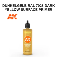 DUNKELGELB RAL 7028 DARK YELLOW SURFACE PRIMER.