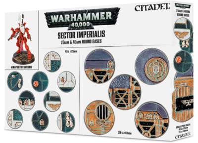 Sector Imperialis 25 & 40mm Round Bases