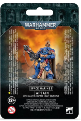 Space Marines CAPTAIN W/ MASTER-CRAFTED BOLT RIFLE