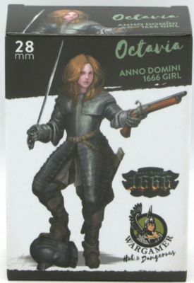 Octavia, Anno Domini 1666 girl (28 mm)