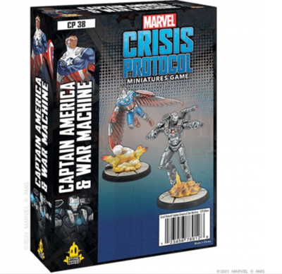 Marvel Crisis Protocol: Captain America & War Machine
