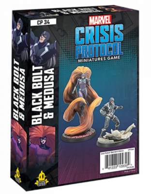 Marvel Crisis Protocol: Black Bolt & Medusa