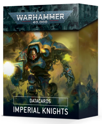 DATACARDS: IMPERIAL KNIGHTS (ENGLISH)