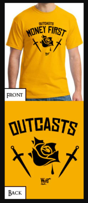 Outcast T-Shirt - XXL / Gold