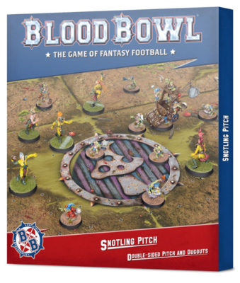BLOOD BOWL SNOTLING PITCH & DUGOUTS