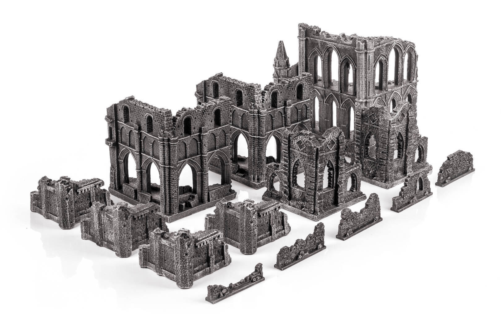 War Gaming Warhammer 40k Set of 6 Terrain City Ruins 